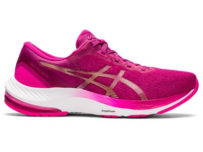 Women's Asics Gel-pulse 13 Running Shoes Fuchsia Red/Champagne Canada | CA7854-979