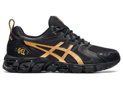 Women's Asics Gel-quantum 180 Sneakers Black/Pure Gold Canada | CA8922-388