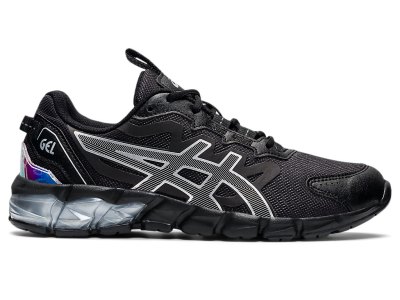 Women's Asics Gel-quantum 90 Sneakers Black/Pure Silver Canada | CA9880-485