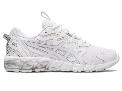 Women's Asics Gel-quantum 90 Sneakers White/Pure Silver Canada | CA5877-784