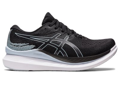 Women's Asics Glideride 3 Running Shoes Black/Sky Canada | CA9733-109