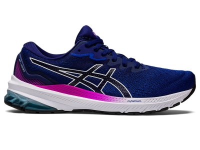 Women's Asics Gt-1000 11 (D) Running Shoes Lapis Lazuli Blue/Soft Sky Canada | CA7674-033