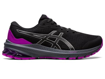 Women's Asics Gt-1000 11 Lite-show Running Shoes Black/Orchid Canada | CA4131-271