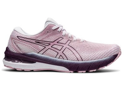 Women's Asics Gt-2000 10 Running Shoes Barely Rose/Deep Plum Canada | CA1489-662