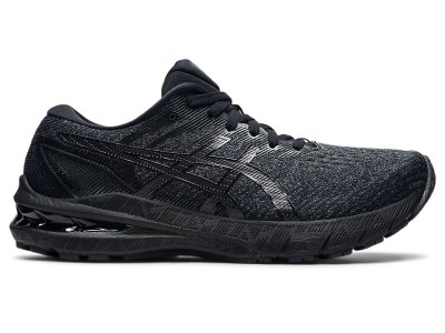 Women's Asics Gt-2000 10 Running Shoes Black/Black Canada | CA7614-498