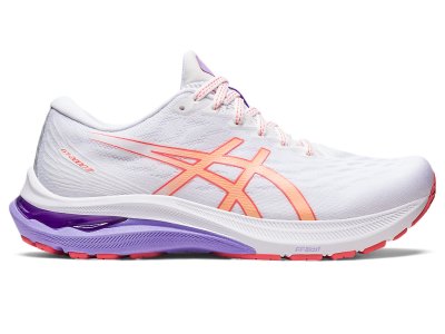 Women's Asics Gt-2000 11 Running Shoes White/Summer Dune Canada | CA8923-964