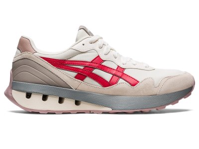 Women's Asics JOGger X81 Sneakers Cream/Cayenne Canada | CA4075-690