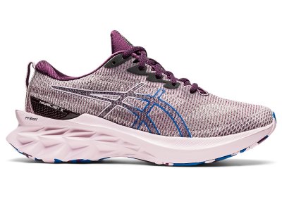 Women's Asics Novablast 2 LE Running Shoes Deep Plum/Barely Rose Canada | CA3269-181