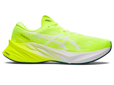 Women's Asics Novablast 3 Running Shoes Safety Yellow/White Canada | CA6830-938