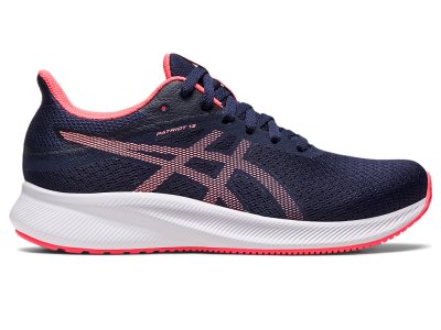 Women's Asics Patriot 13 Running Shoes Midnight/Blazing Coral Canada | CA1366-224