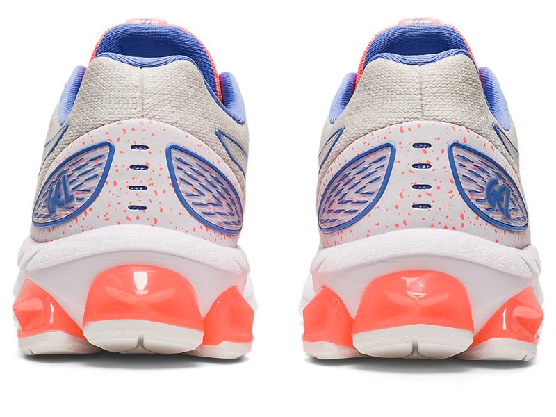 Kids' Asics Gel-quantum 180 VII Sports Shoes White/Sun Coral Canada | CA1029-945