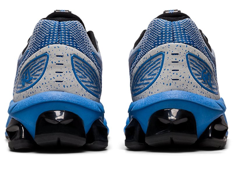 Kids' Asics Gel-quantum 180 VII Sports Shoes Blue Coast/Glacier Grey Canada | CA2127-244