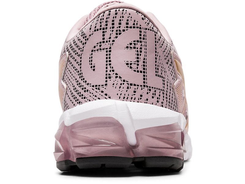 Kids' Asics Gel-quantum 90 2 Sports Shoes Watershed Rose/Champagne Canada | CA7943-666