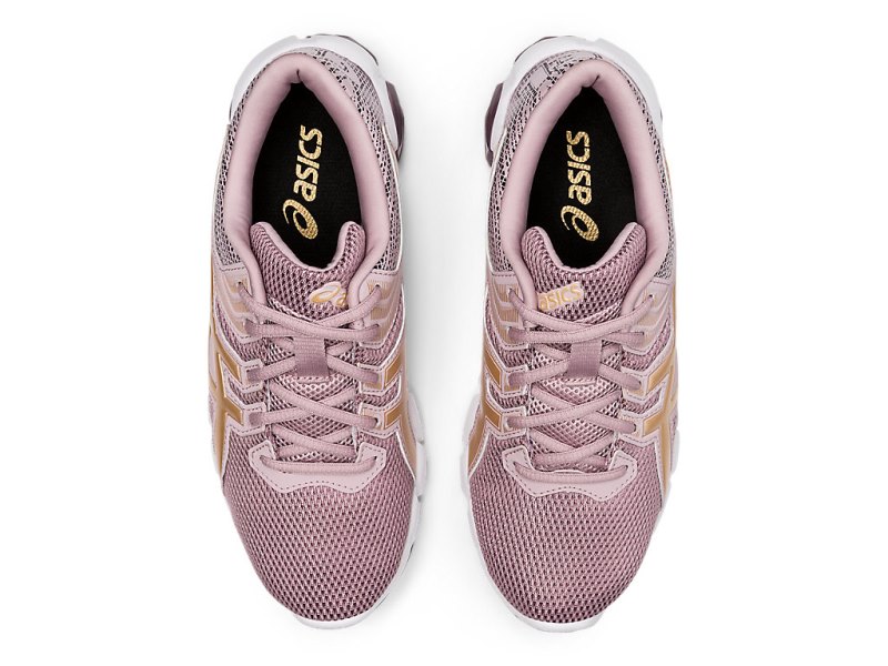 Kids' Asics Gel-quantum 90 2 Sports Shoes Watershed Rose/Champagne Canada | CA7943-666