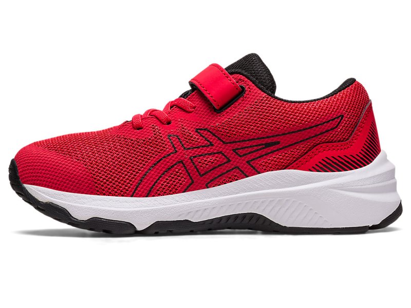 Kids' Asics Gt-1000 11 Sports Shoes Electric Red/White Canada | CA0983-060