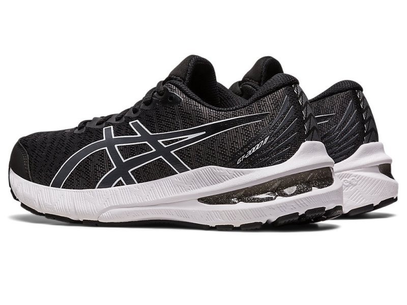 Kids' Asics Gt-2000 11 Sports Shoes Black/Carrier Grey Canada | CA5800-551