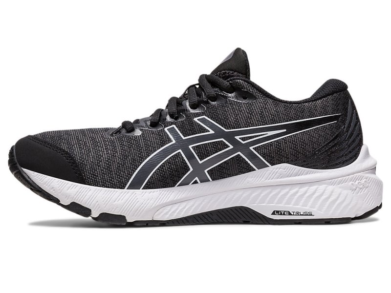 Kids' Asics Gt-2000 11 Sports Shoes Black/Carrier Grey Canada | CA5800-551