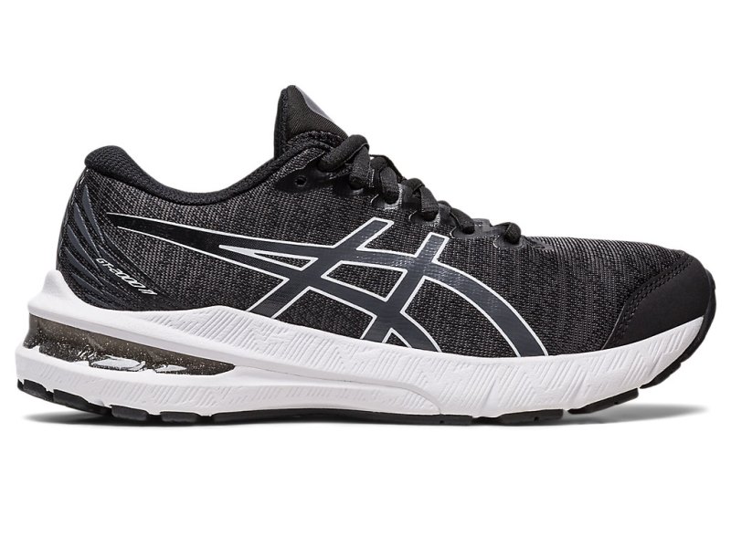 Kids\' Asics Gt-2000 11 Sports Shoes Black/Carrier Grey Canada | CA5800-551