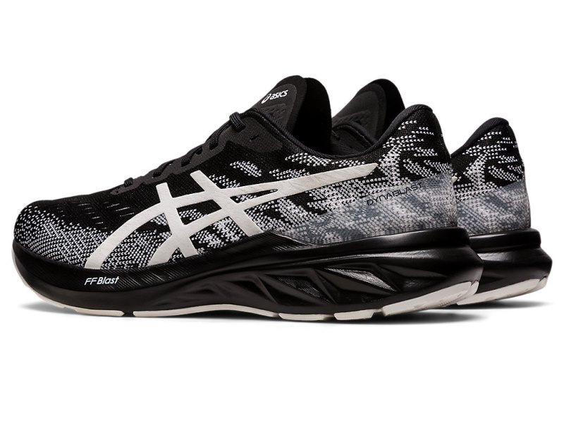 Men's Asics Dynablast 3 Running Shoes Black/White Canada | CA0262-047