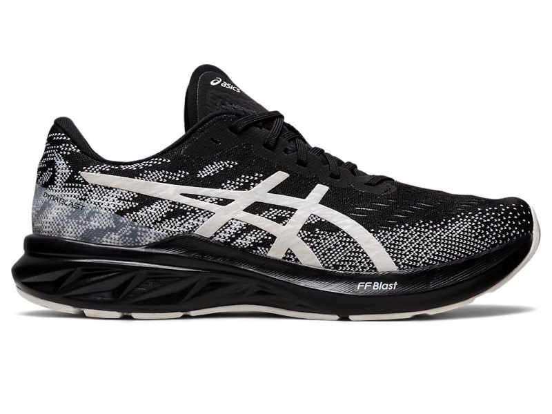 Men\'s Asics Dynablast 3 Running Shoes Black/White Canada | CA0262-047