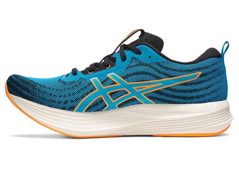 Men's Asics Evoride Speed Running Shoes Island Blue/Orange Pop Canada | CA8720-807