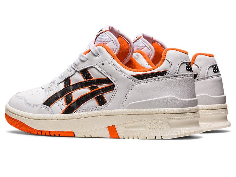 Men's Asics Ex89 Netball Shoes White/Habanero Canada | CA2386-724