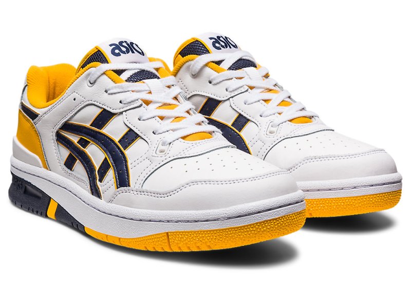 Men's Asics Ex89 Netball Shoes White/Midnight Canada | CA8902-234