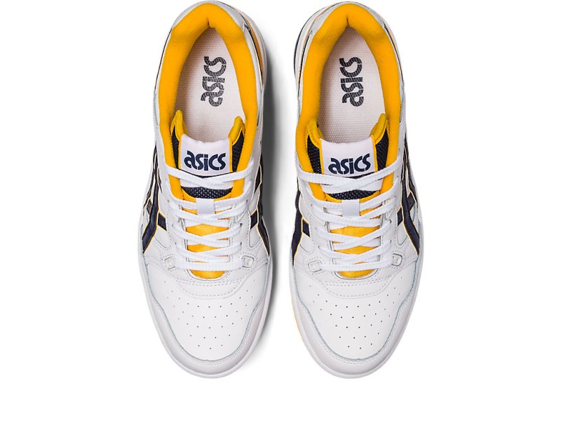 Men's Asics Ex89 Netball Shoes White/Midnight Canada | CA8902-234