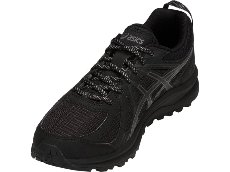 Men's Asics Frequent Trail Trail Running Shoes Black/Carbon Canada | CA0464-154