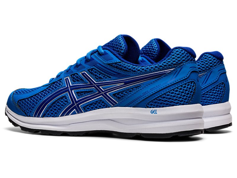 Men's Asics Gel-braid Running Shoes Electric Blue/Monaco Blue Canada | CA2303-359