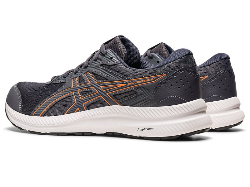 Men's Asics Gel-contend 8 Running Shoes Carrier Grey/Metropolis Canada | CA2145-942