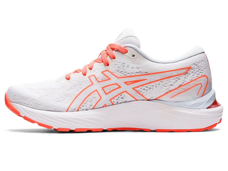 Men's Asics Gel-cumulus 23 Running Shoes White/Sky Canada | CA2344-945