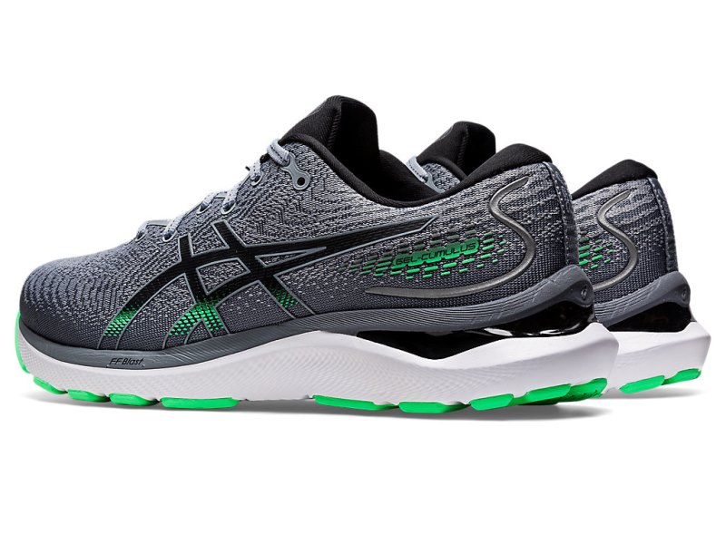 Men's Asics Gel-cumulus 24 Running Shoes Sheet Rock/Black Canada | CA9671-150