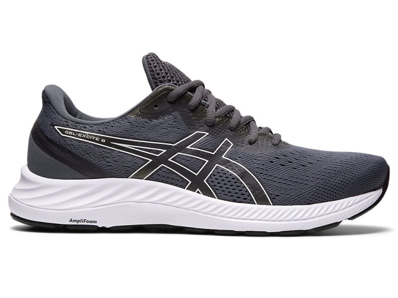 Men\'s Asics Gel-eXCite 8 Running Shoes Carrier Grey/White Canada | CA4944-091