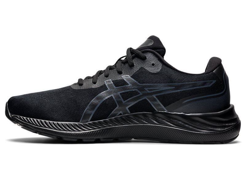 Men's Asics Gel-eXCite 9 Running Shoes Black/Carrier Grey Canada | CA0649-968