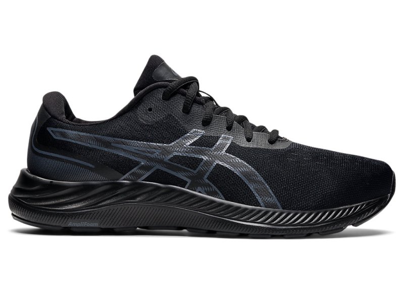 Men\'s Asics Gel-eXCite 9 Running Shoes Black/Carrier Grey Canada | CA0649-968