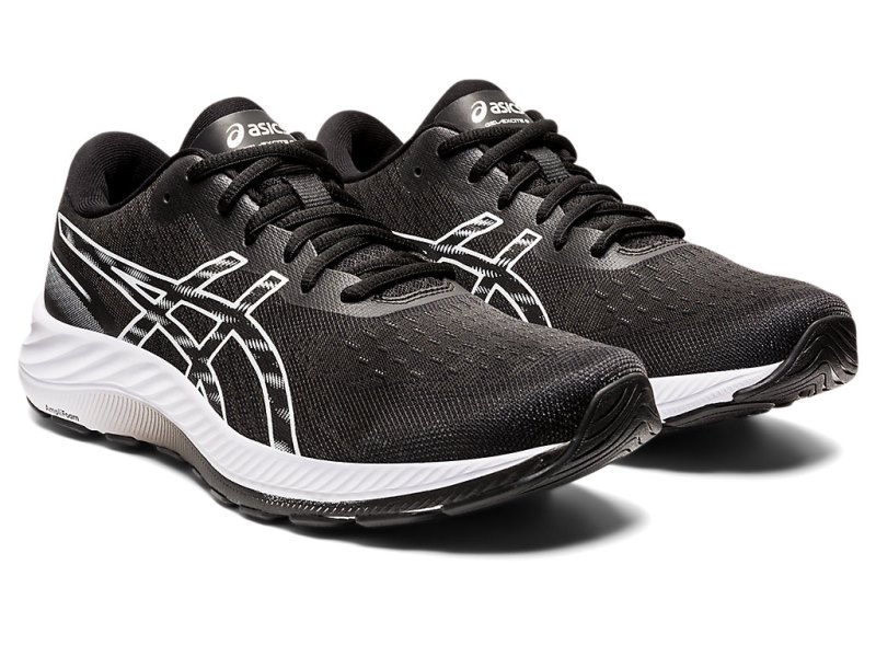 Men's Asics Gel-eXCite 9 Running Shoes Black/White Canada | CA4594-013