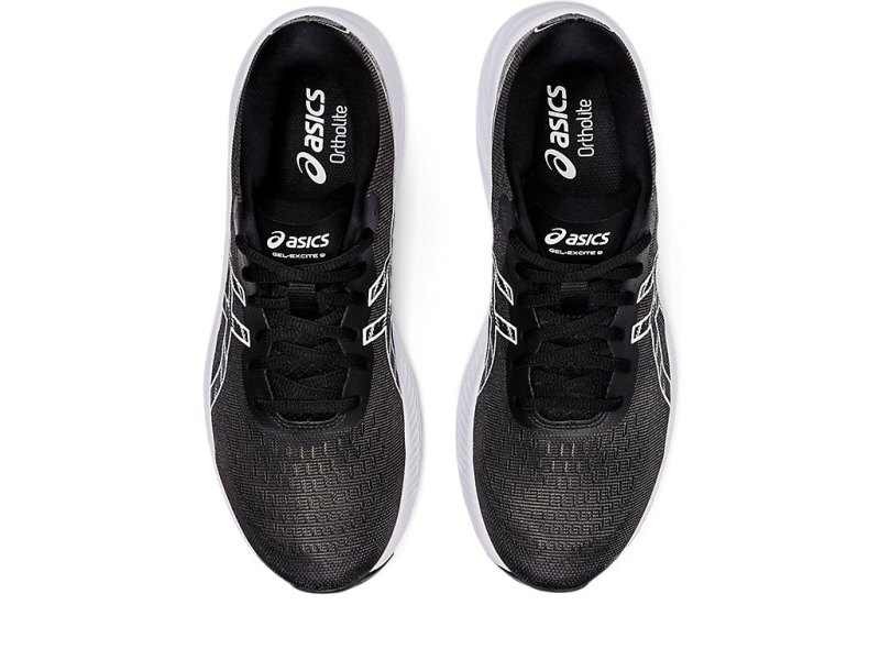 Men's Asics Gel-eXCite 9 Running Shoes Black/White Canada | CA4594-013