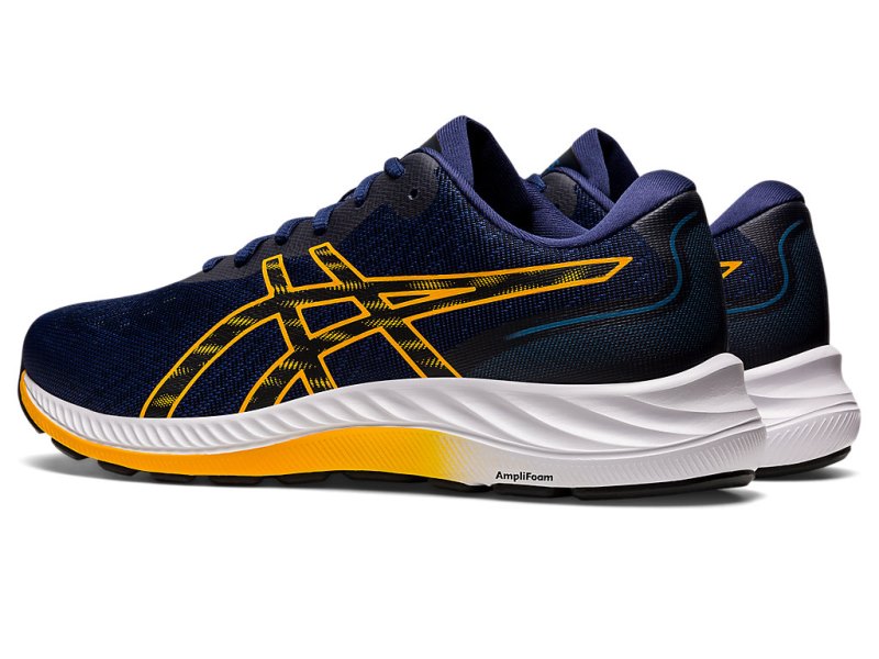 Men's Asics Gel-eXCite 9 Running Shoes Deep Ocean/Amber Canada | CA1491-578