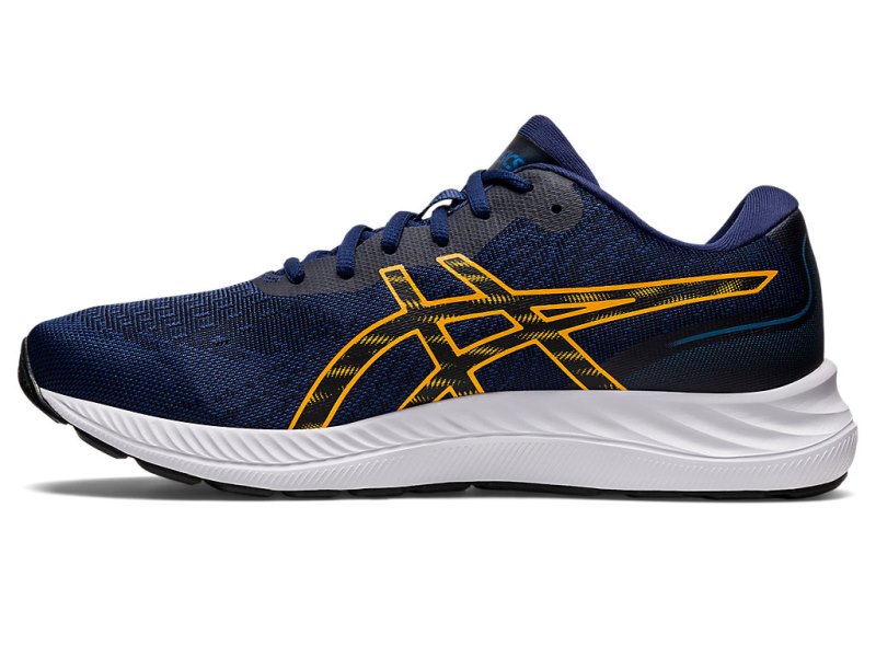 Men's Asics Gel-eXCite 9 Running Shoes Deep Ocean/Amber Canada | CA1491-578