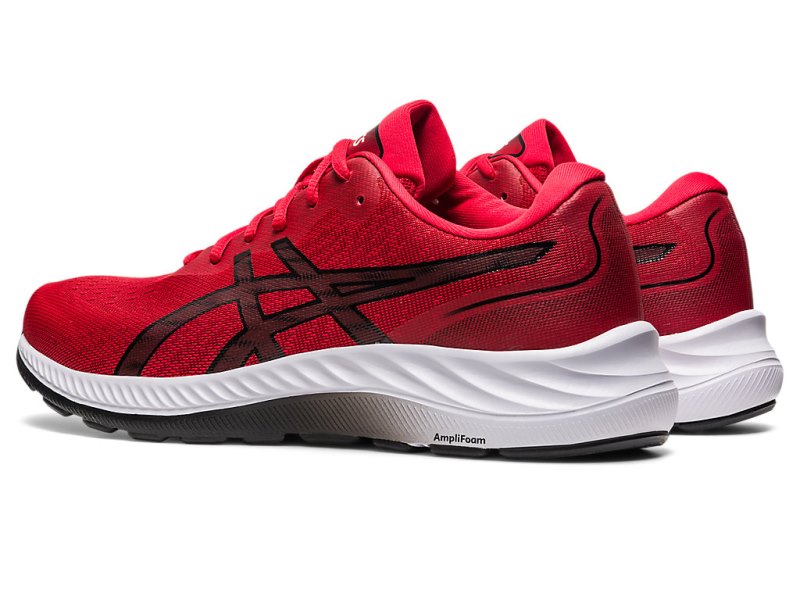 Men's Asics Gel-eXCite 9 Running Shoes Electric Red/Black Canada | CA3240-227