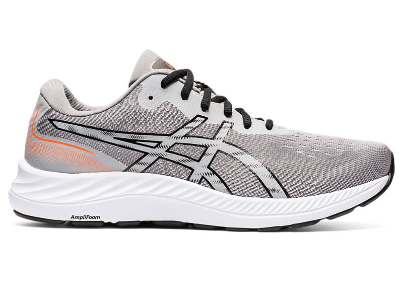 Men\'s Asics Gel-eXCite 9 Running Shoes Oyster Grey/Black Canada | CA4351-818