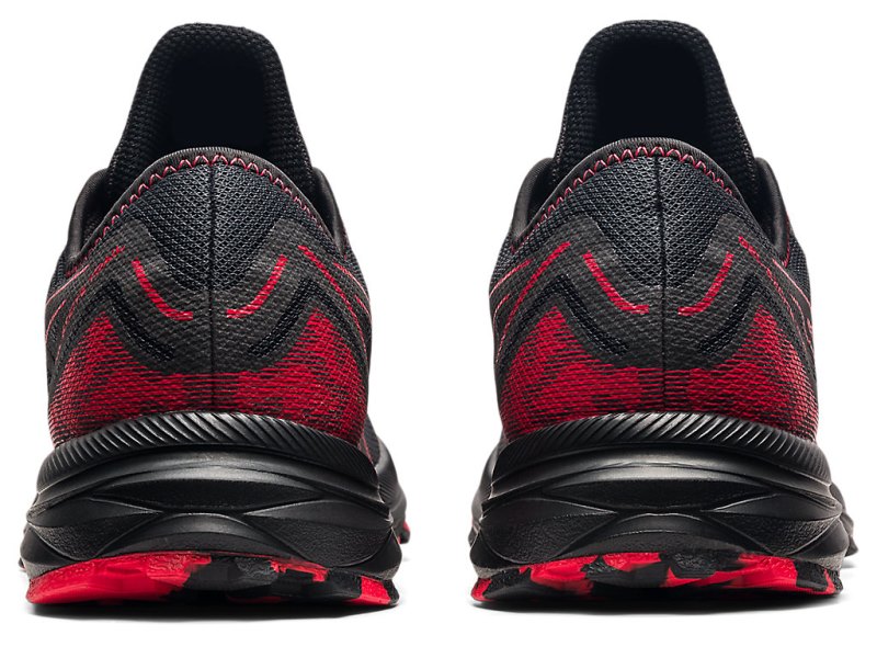 Men's Asics Gel-eXCite Trail Running Shoes Graphite Grey/Electric Red Canada | CA2615-331