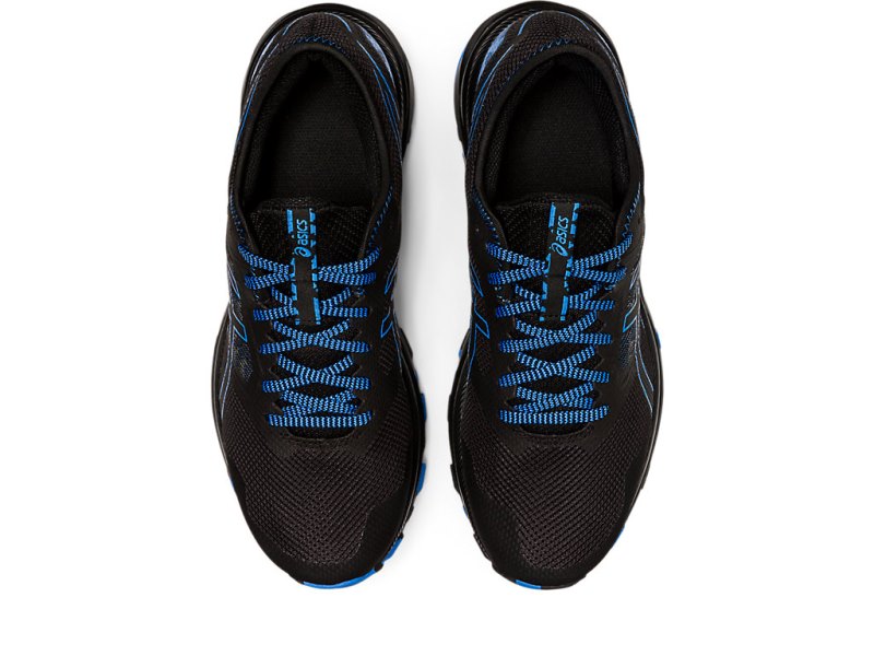 Men's Asics Gel-eXCite Trail Running Shoes Black/Blue Coast Canada | CA3043-994