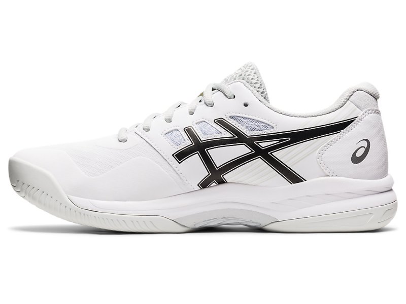 Men's Asics Gel-game 8 Tennis Shoes White/Black Canada | CA6468-849