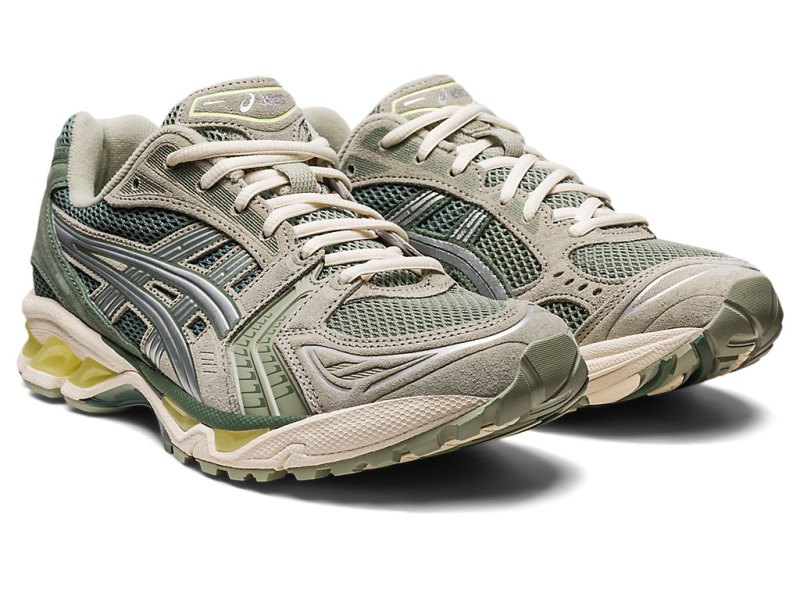 Men's Asics Gel-kayano 14 Sneakers Olive Grey/Pure Silver Canada | CA0290-330