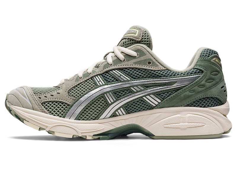 Men's Asics Gel-kayano 14 Sneakers Olive Grey/Pure Silver Canada | CA0290-330