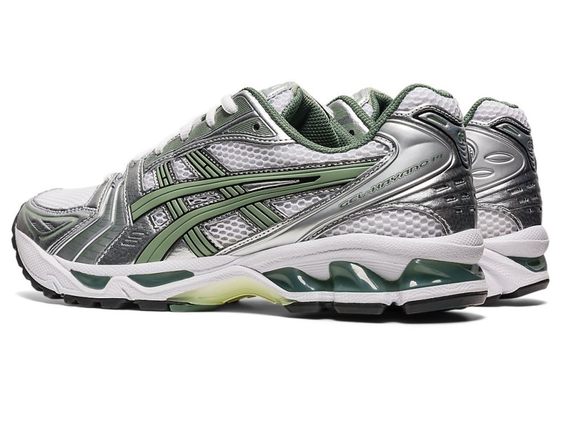 Men's Asics Gel-kayano 14 Sneakers White/Slate Grey Canada | CA6525-329