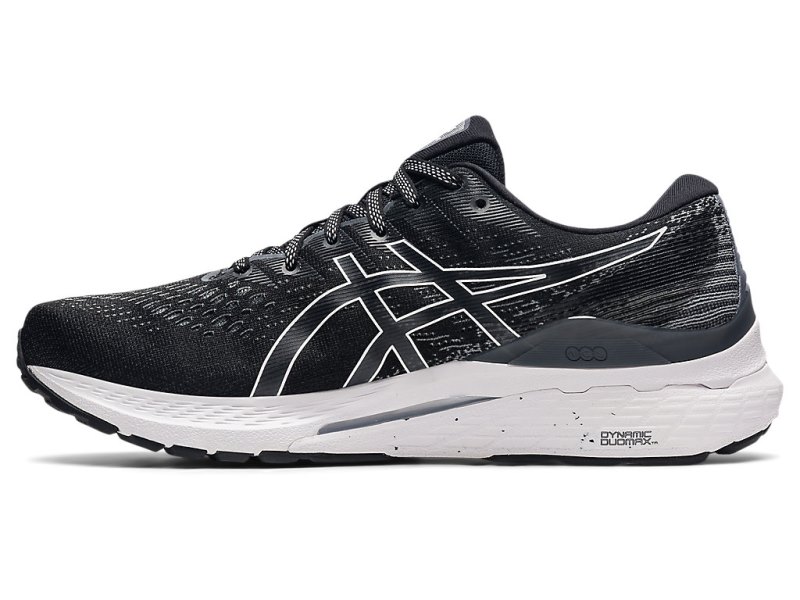 Men's Asics Gel-kayano 28 Running Shoes Black/White Canada | CA7435-750