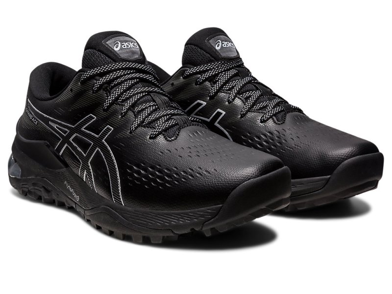 Men's Asics Gel-kayano ACE Golf Shoes Black/Black Canada | CA8643-636